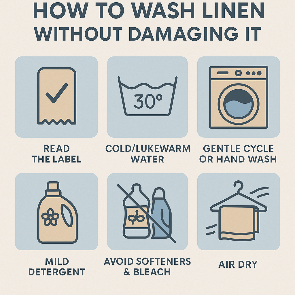 How to Wash Linen Without Damaging It