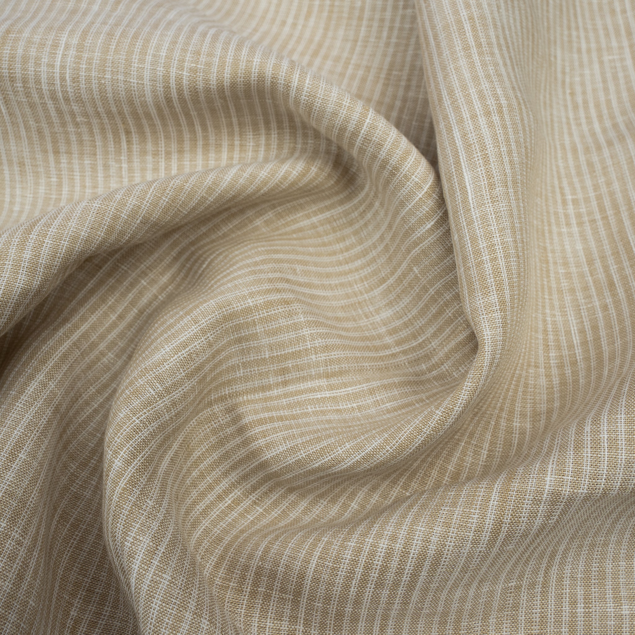 100% Linen, Yarn Dyed, Plain,Brown And White, Men And Women, Unstitched Shirting Or Top Fabric