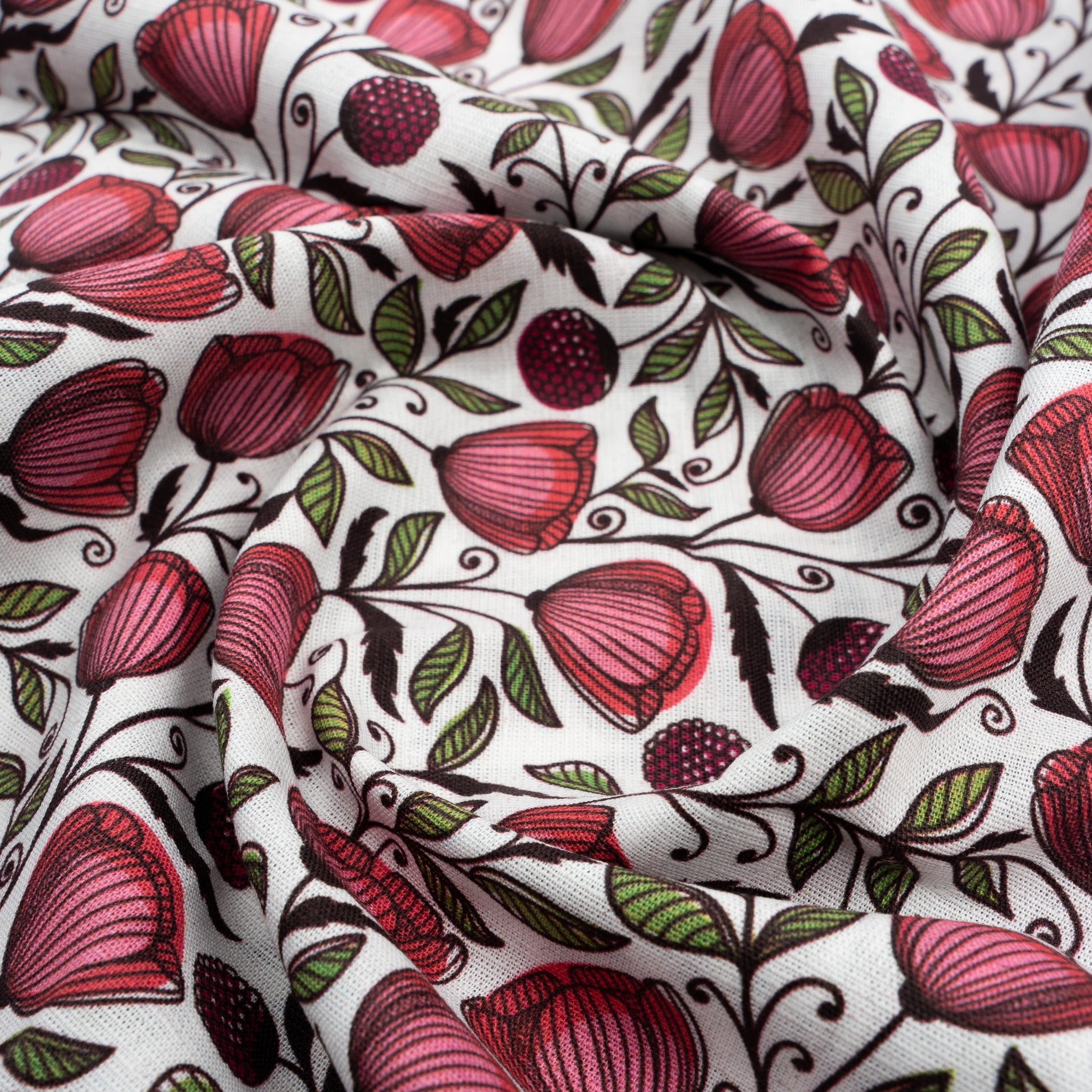 Scrible Notes Fabric