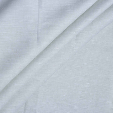 100% Linen, Yarn Dyed, Plain,Water Blue, Men And Women, Unstitched Shirting Or Top Fabric
