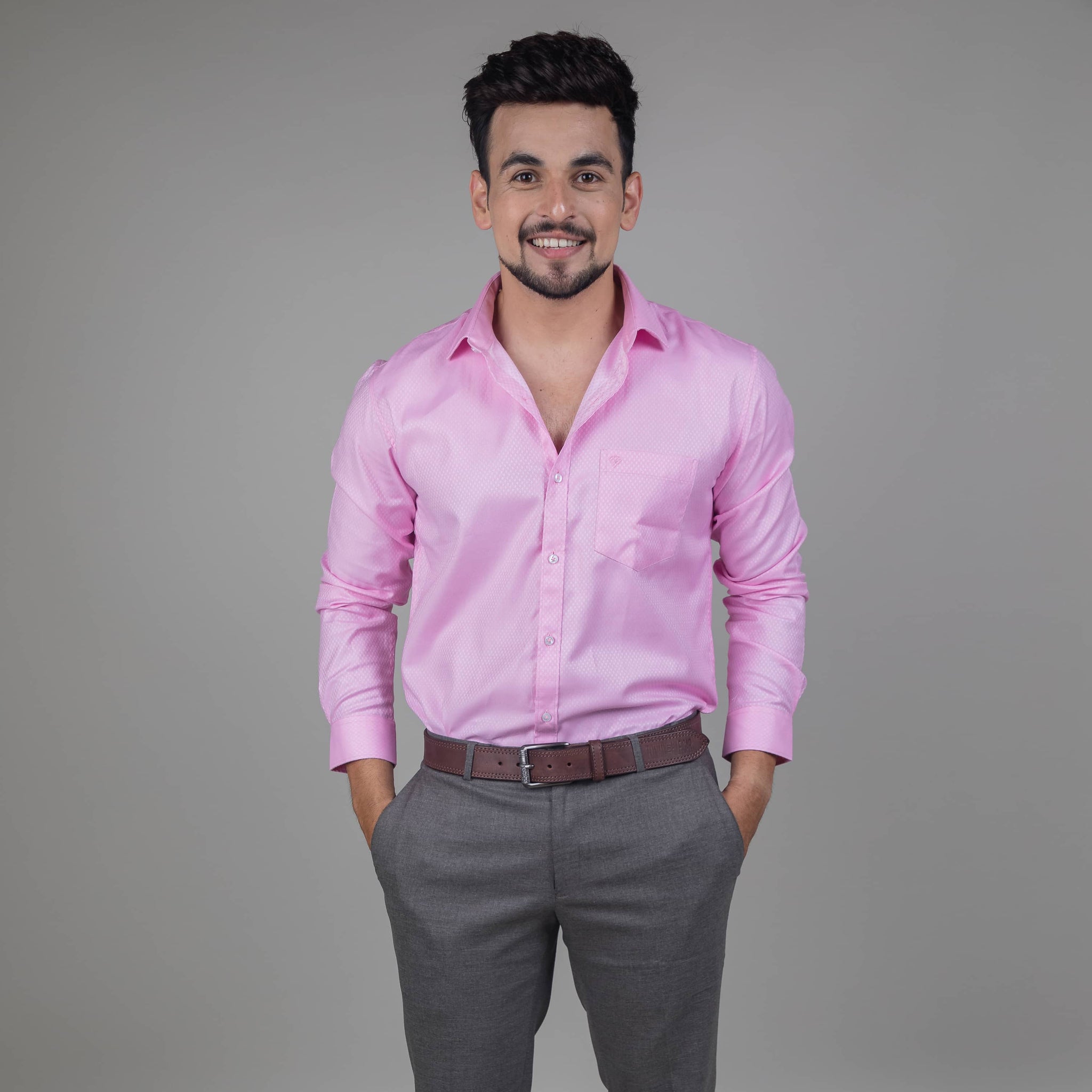 Pink Cotton Shirt